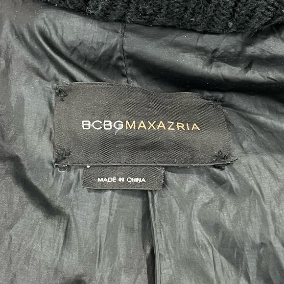 BCBGMaxazria Duck Down Fill Winter Parka Shawl Collar Puffer Coat - Picture 4 of 7